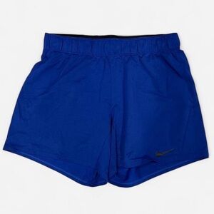 Blue Nike shorts